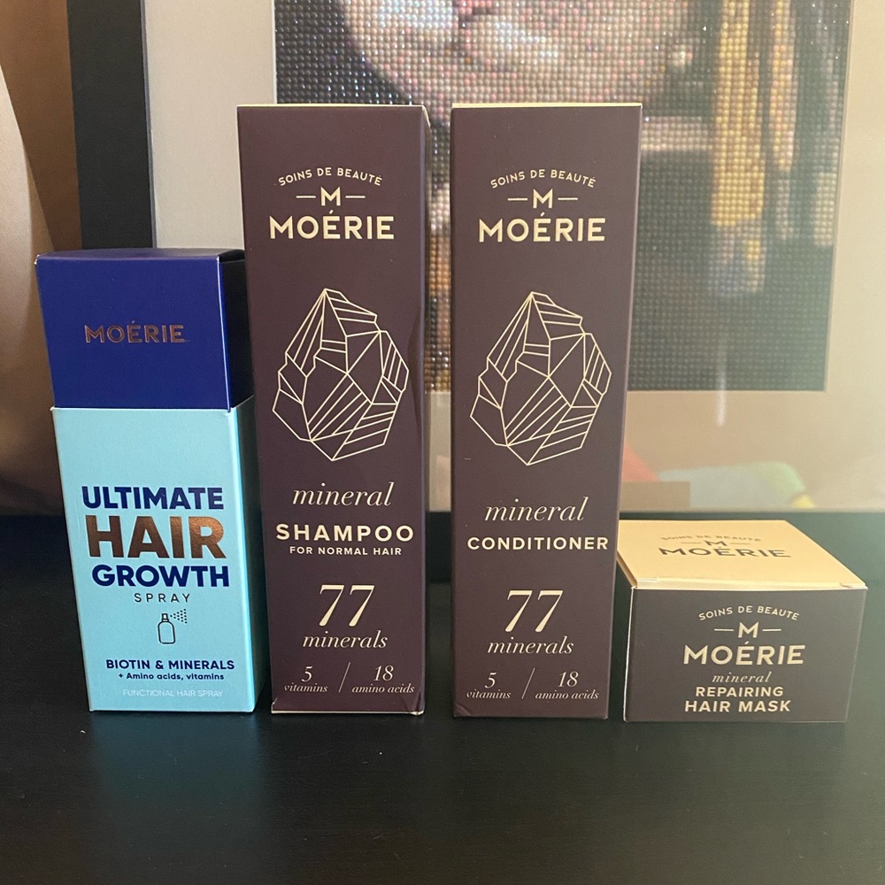 Moerie Ultimate Growth and Repair Hair set